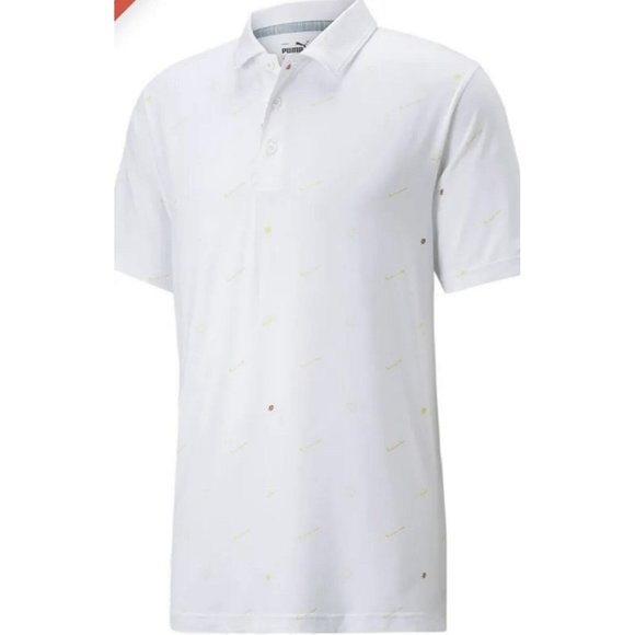 Puma Cloudspun Love Golf Club Polo Golf Shirt 533854-03 - Men's Size XL - NWT - Picture 3 of 6